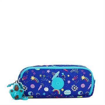 Kipling Gitroy Printed Pencil Case Bags Galaxy Gimmicks | AU 2130MQ